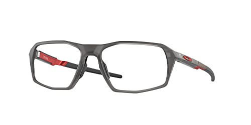 Image of Oakley Men Clear Lens Square Frames - 0OX8170