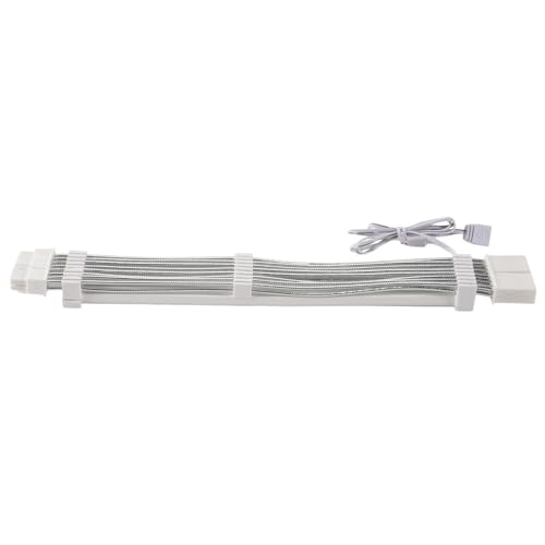 Câble ARGB ATX 2X8PIN boîtier PC : extension câble alimentation carte graphique - 2