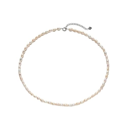 Collier pendentif perle blanche pour femmes, bijou en argent parfait pour le quotidien