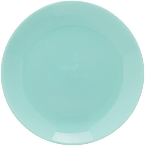 Dajar Toughened Glass Dessert Plate 19 cm Diwali Turquoise Luminarc, Blue