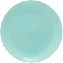 Dajar Toughened Glass Dessert Plate 19 cm Diwali Turquoise Luminarc, Blue