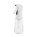 GRIFEMA Spruzzatore Bianco 200ml – Bottiglia Spray Riutilizzabile in Plastica Senza BPA – Nebbia Fine con Spruzzo Continuo di 3 Secondi – Design Ergonomico Antigoccia per Capelli, Piante, Pulizia