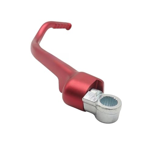 Levier de démarrage moto forgé pour remplacer un kick cassé sur CRF250R