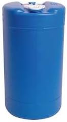 Sim Supply 15 gal Blue Polyethylene Closed Head Transport Drum HAWA THP15 - 1 Each