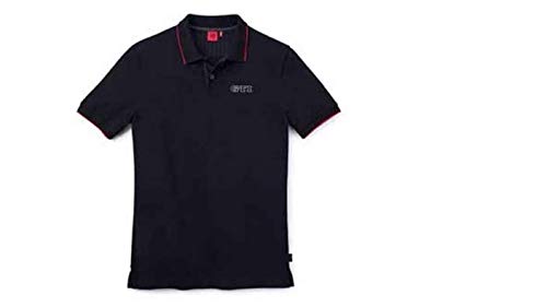 VW GTI Herren Polo-Shirt Gr. L, Schwarz