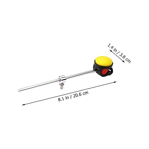 Martillo de pedal para bombo color amarillo miniatura 2
