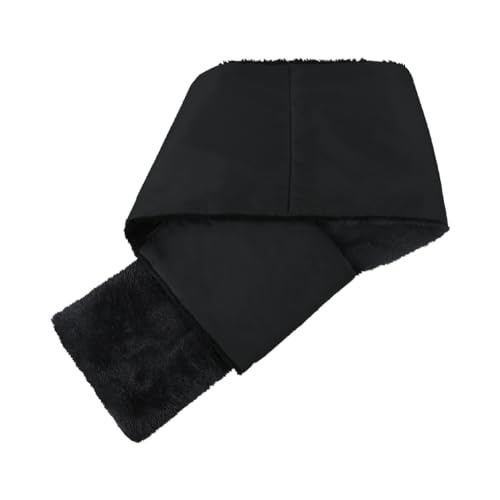 ITODA Warm Fleece Lined Down Puffer Scarf Waterproof Thick Thermal Winter Scarf for Cold Weather4