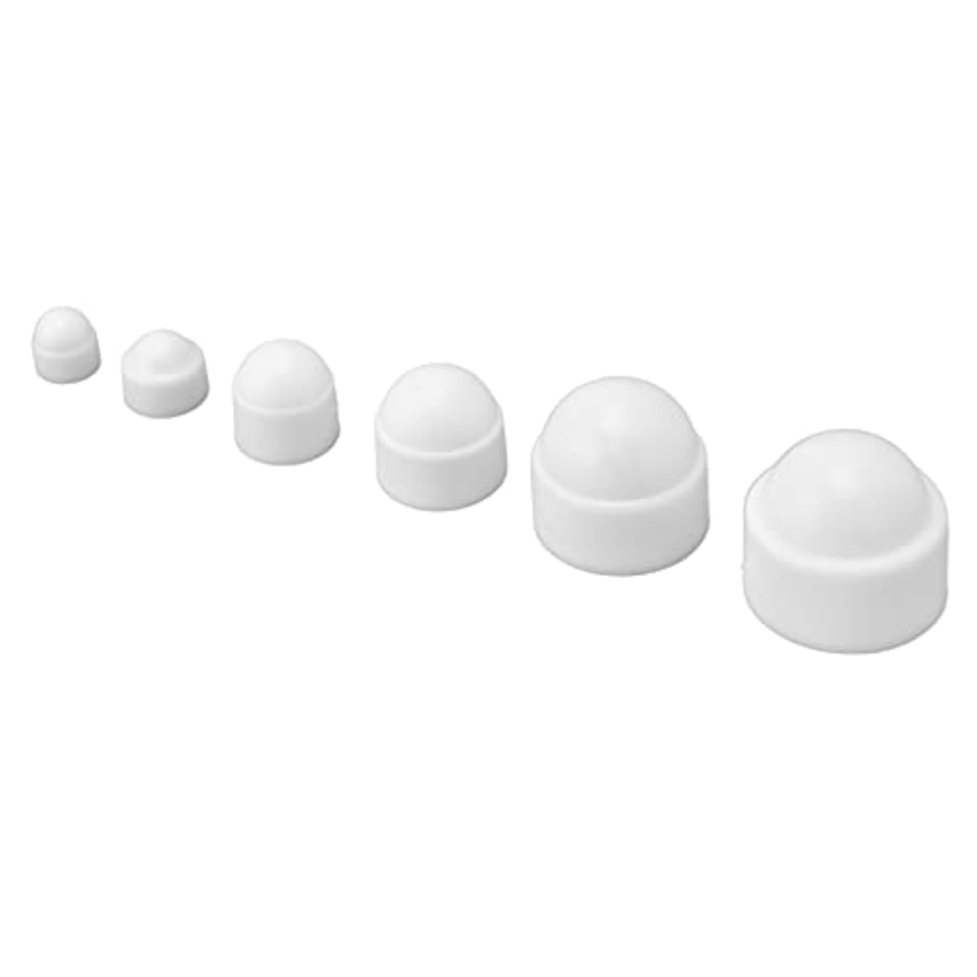 Ubersweet Hex Nut Cover, Round Screw Caps 6 Sizes