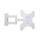 Inclinación de 0 a -12° Techly ICA-LCD-2903WH - Soporte de pared para pantalla plana (25 kg, 48,3 cm (19\"), 94 cm (37\"), 75 x 75 mm, 200 x 200 mm, Blanco)