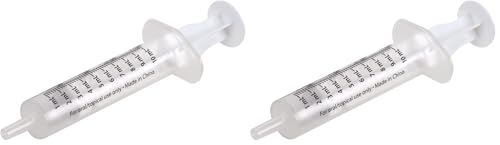 Image of Acu-Life Kids & Baby Oral Dosage Syringe & Dispenser, Transparent, Easy to Use and Reusable, 2 TSP (10 ml) Capacity (Pack of 2)