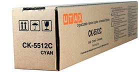 Toner CK-5512C Utax Cyan original pour imprimante de bureau professionnelle