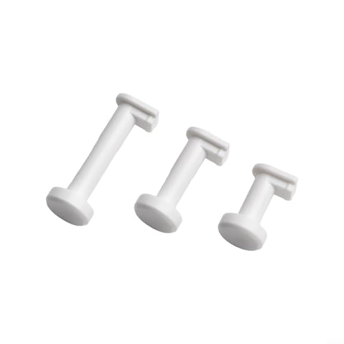 Hosrivae Kit robótico de botón de dedo con 5 cabezales intercambiables para interruptores, control de aplicación personalizable, material ABS, color blanco