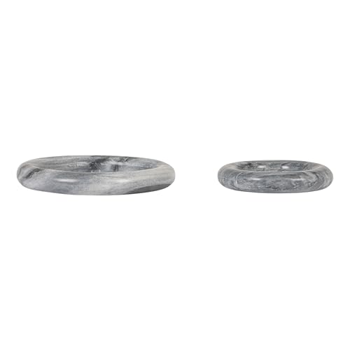 Creative Co-Op Grey Marble Trivets, Set of 2 by Creative Co-Op - Image 6