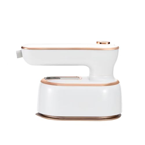 Travel Iron Mini con vapor: hierro plegable compacto para viajar y hogar | Calentamiento rápido de 1000W de de vapor portátil, planchado seco y húmedo, vaporizador de ropa liviano para viajes