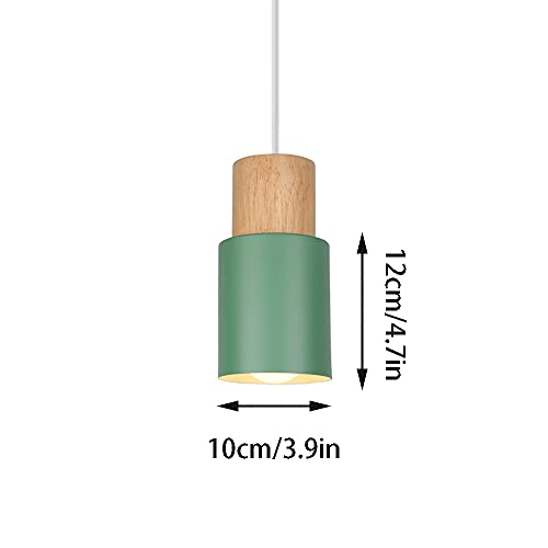 Candelabro pequeño cilíndrico de metal nórdico para techo 6