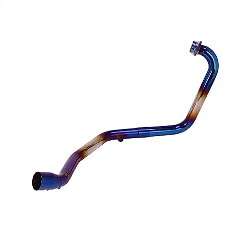 Ligne d'échappement moto Suzuki Gixxer 250 finition couleur 2 tube intermédiaire