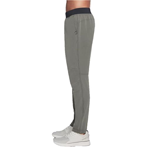 Image of Skechers Men's Mid Rise Regular Track Pants