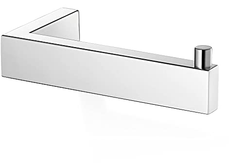 ZACK 40043 Linea Wall Mounted Toilet Roll Holder with High Gloss, 1.57 by 5.71 by 3.15