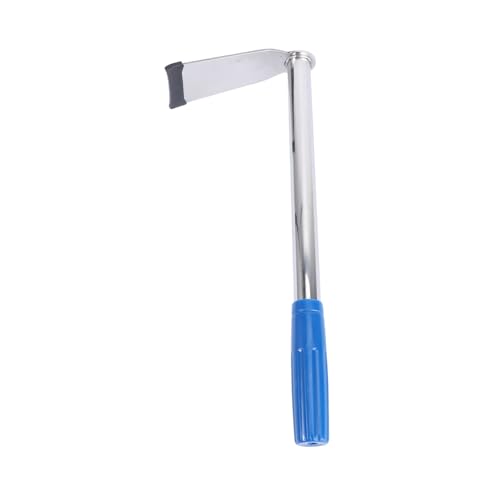 Balacoo Flower Weeding Hoe 1pc Stainless Steel Gardening Hoe for Yard Planting Paving Weeding Tool Sturdy Easy to Use