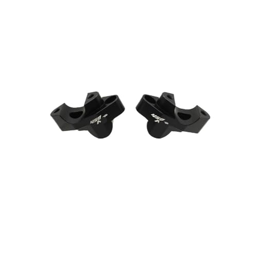 Rehausseurs de guidon CF450 robustes avec cache-collier intégré pour moto