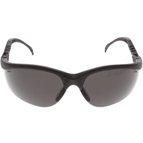 Kit 6 Óculos De Proteção Lente Fumê Anti Risco Regulagem Em Catraca Proteção UV 99% Klondike