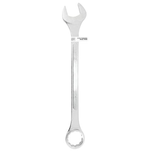 Image of Performance Tool W354B 12-Point Combo Wrench with Satin Chrome Finish 2-1 /4-inch Combo Wrench