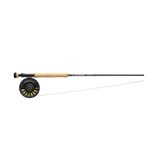Redington Coastal Coldwater Fly Fishing Field Kit, 9' Medium-Fast Action Rod and Behemoth Reel, Striped Bass Fly Line, Carrying Case