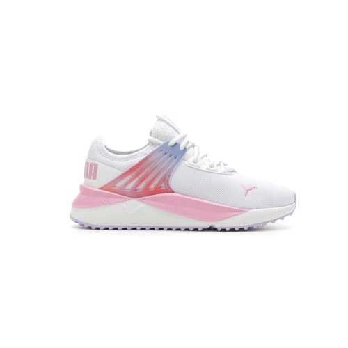 PUMA Kids Girls Pacer Future Sunset Sky Jr Lace Up Sneakers Shoes Casual - White