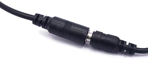 Electronic Spices PACK OF 2 DC Power Y Splitter Cable 1 Female to 2 Male Plug Adapter CCTV Camera