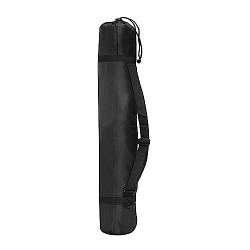 PATIKIL 32 Inch Tripod Monopod Case Bag, Nylon Foldable Tripod Carrying Case Storage Bag with Shoulder Strap for Outdoor Travel Camping, Black