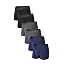 Pack of 6 Short: Dark Blue + Black + Dark Grey