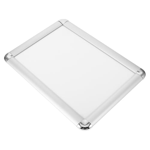 WRITWAA Marco de Fotos de Aluminio Tamaño A4 para Montaje en Pared, Soporte Versátil para Certificados y Pósters en Oficinas