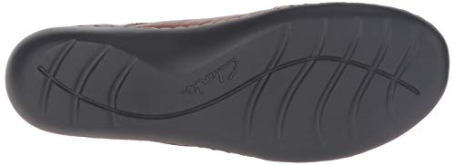Clarks Ashland Spin Q Mocassim feminino sem cadarço, Bronzeado, 8.5