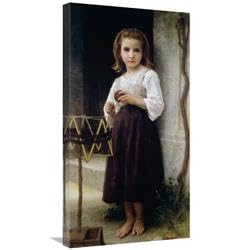 30 in. Child with a Ball of Wool Art Print - William-Adolphe Bouguereau