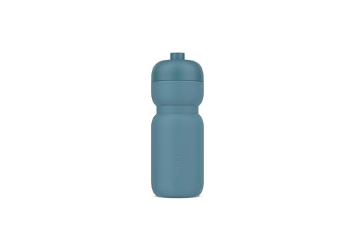 Mepal - Squeeze Bottle Sport - Leakproof Valve - Squeeze and Drink - Durable, soft Material - Water Bottle - 600 ml - Frost blue - Image 2