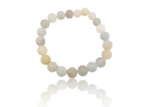 Bracelet calcédoine bleue réglable à porter au quotidien pour un style naturel