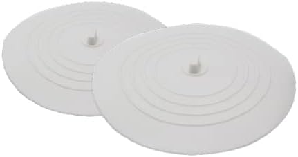 Miniatura 6 de Juego de cubierta de drenaje de succión - Tapón de silicona para ducha, para cocina, bañera, fregadero y lavandería, paquete de 2
