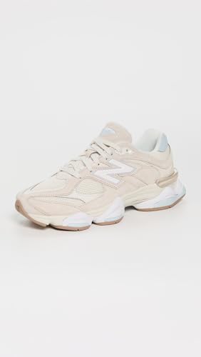 New Balance New Balance Unisex 9060 Sneakers, Beige/Blue, 11 US Women/9.5 US Men
