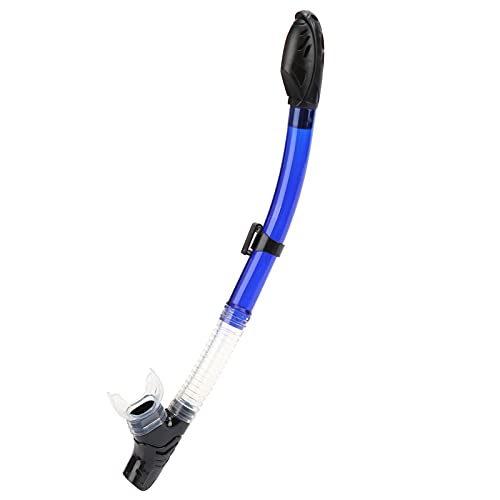 Tyenaza Diving Tube, 500mm / 19.7in Silica Gel Full Dry Breathing Tube Breathing Tube for Snorkeling Mask