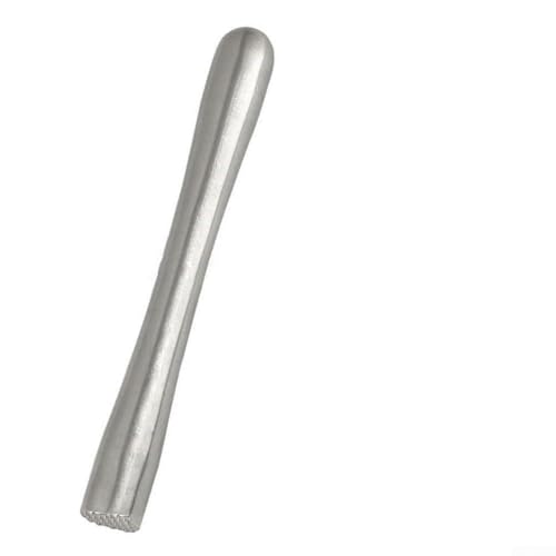 Gdfnmogo Mortero De Acero Inoxidable Para Cócteles, Herramienta De Barra Resistente Con Mango Ergonómico, Ideal Para Triturar Frutas, Hierbas, Hielo En Mojitos, Margar 18,5 Cm Gdfnmogo Mortero De Acero Inoxidable Para Cócteles, Herramienta De Barra Resistente Con Mango Ergonómico, Ideal Para Triturar Frutas, Hierbas, Hielo En Mojitos, Margar 18,5 Cm
