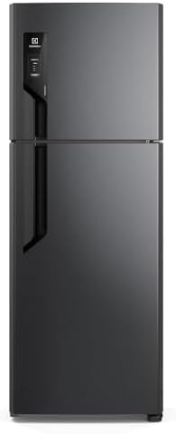 Geladeira Electrolux Frost Free 480L Efficient AutoSense Duplex Black Inox Look (TF71B) 127V