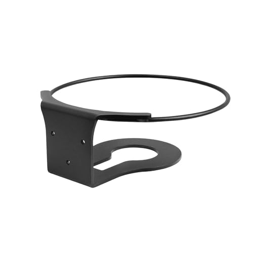 Soporte de pared de acero para altavoces inalámbricos negro resistente
