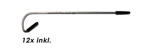 Dachrinnenbürste speziell für Kupferdachrinnen, 20 Meter Ø 15cm, inkl. 12 Sicherungsklammern gegen Sturm und Wind
