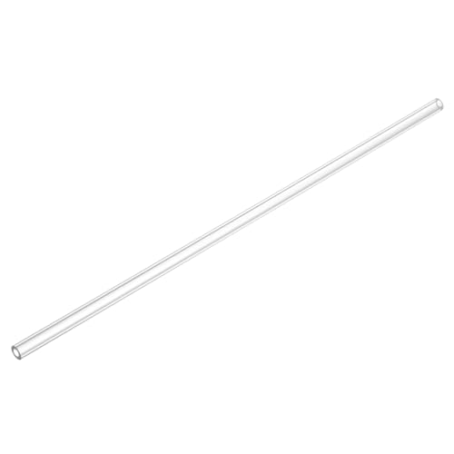 Image of uxcell Clear Rigid Tubing 4mm(5 /32 inch) ID x 8mm(5 /16 inch) OD x 1Ft Length Round Plastic Polycarbonate Tube