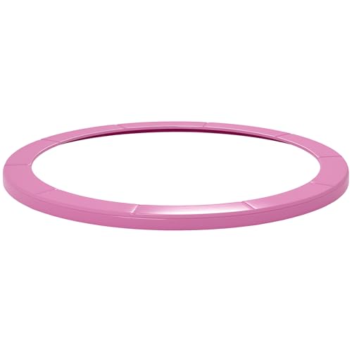 SPORTNOW 10FT Trampoline Spring Cover with Elastic Cord Pink