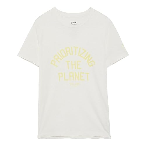 T-shirt Amazonasalf blanc Ecoalf anti-transpiration pour rester frais tout l'été