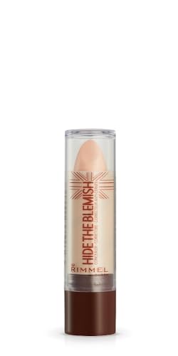 Rimmel London Hide the Blemish - 105 Golden Beige - Concealer Stick, Ultra-Creamy, Easy to Blend, 5-Hour Wear, 0.16oz