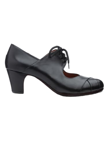 Flamenco Shoes Dance, Model Cale, Woman, Leather, with Nails2