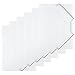D.RECT 6 Stück Sammelmappe | Postmappe aus Kunststoff/PP mit Gummiband | Gummizugmappe aus plastik für DIN A4 | Transparent
