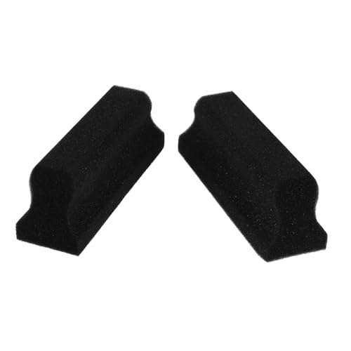 Brosse éponge pour barbe multifonction lot de 2 pièces nettoyage des contours de salon
